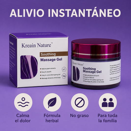Kreain Pain Relief™ – Gel con Aceite de Emú para Alivio Rápido del Dolor Articular (50g)