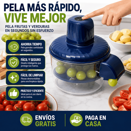 ✨ Pelador Multifuncional Profesional de Acero Inoxidable 3 en 1 para Frutas y Verduras