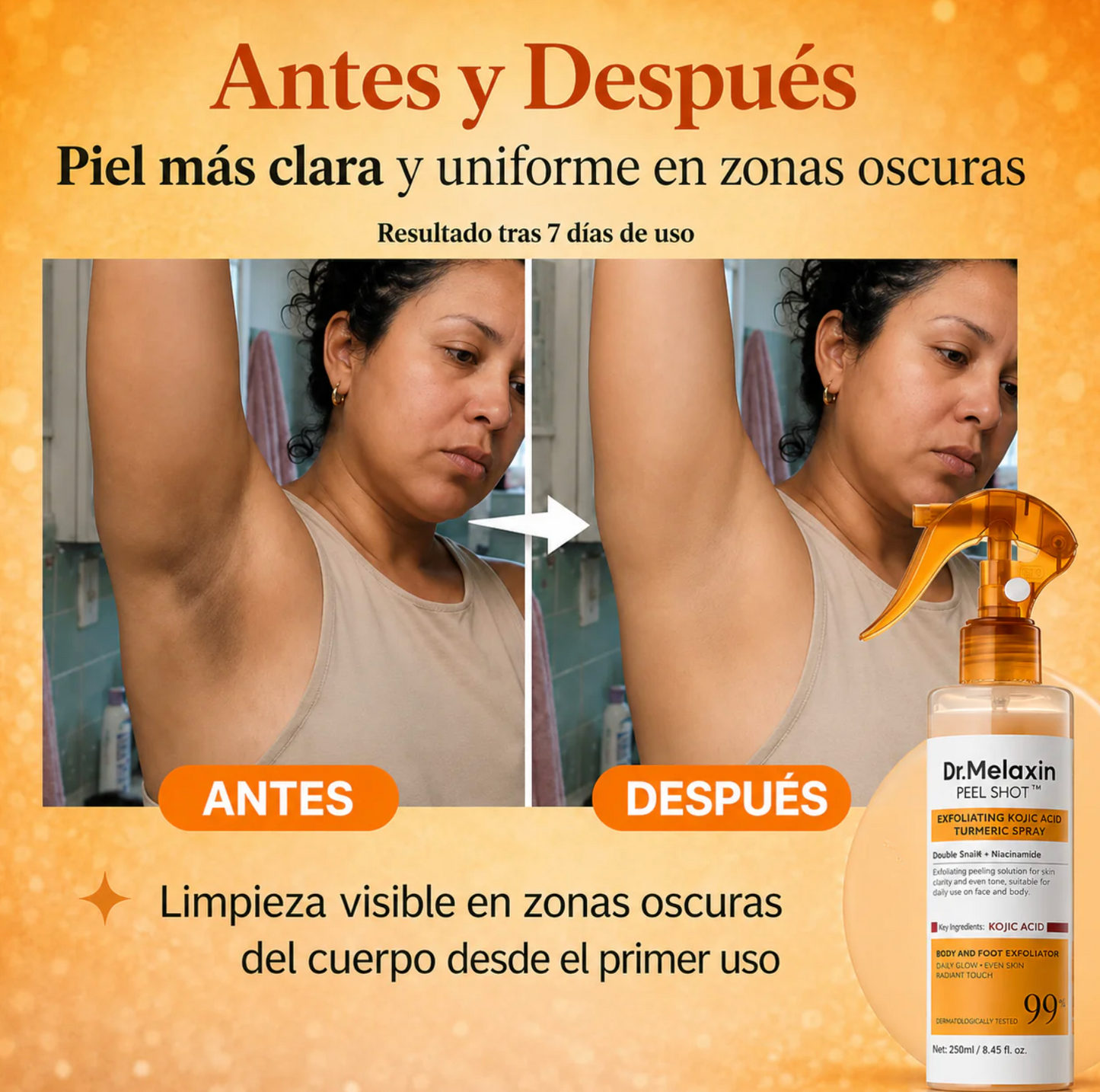 DR. MELAXIN PEEL SHOT - OFERTA 2x1 ✨ Reduce Visiblemente las Manchas, Minimiza los Poros y Recupera la Luminosidad Natural de Tu Piel