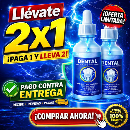 TRUERILIEF DENTITE PRO 2x1 -  ¡Repara Caries, Fortalece tu Esmalte y Recupera una Sonrisa Perfecta HOY!